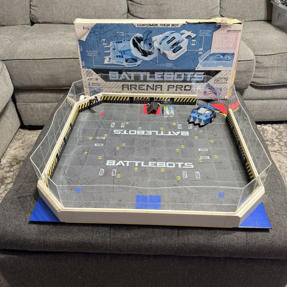 HEXBUG BattleBots Arena Pro Build Your Own Battle Bot 1 Robot In Box, No Remotes